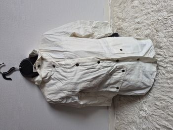 Veste Trench IKKS blanche - Taille XS - Neuve