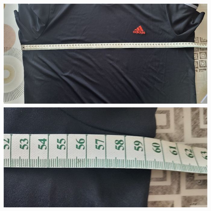 Adidas TShirt MC TFrXL- Noir- Coupe Droite- 100%Polyester en TBE - photo numéro 8