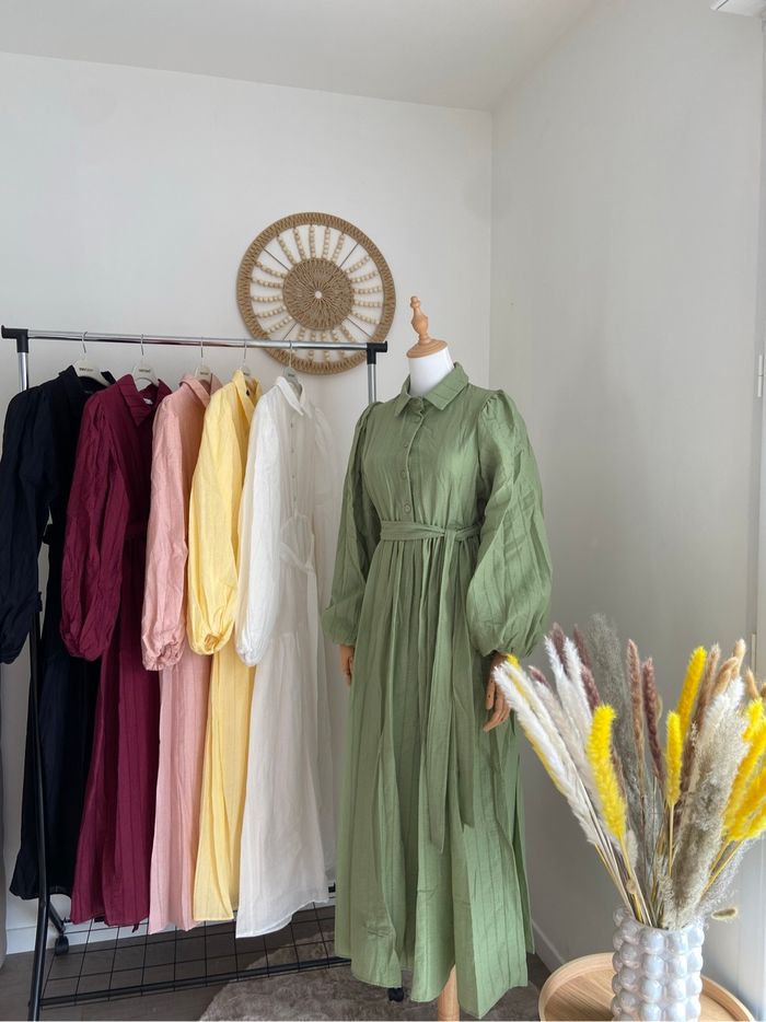 Robe longue vert - photo numéro 3