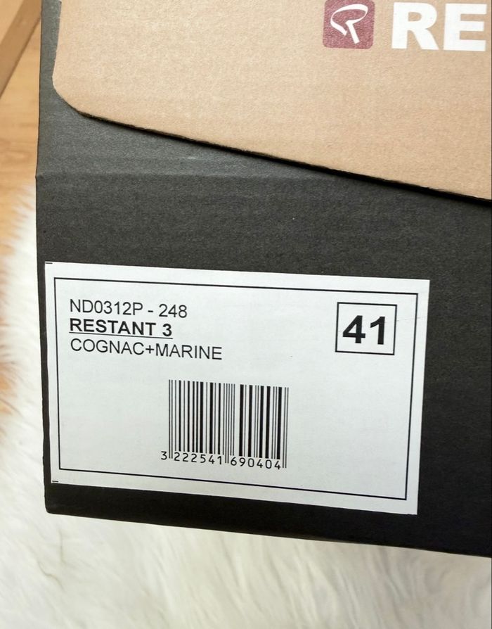 Baskets Redskins cuir – Taille 41 – marron  / camel – Neuf avec boîte - photo numéro 9