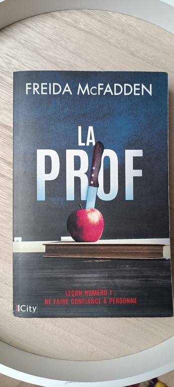 Livre "La Prof".