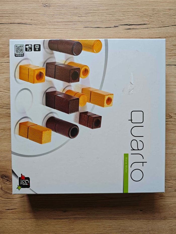 [N3UF] Jeu Quarto Classic – Gigamic – Complet en bois avec sac - photo numéro 2