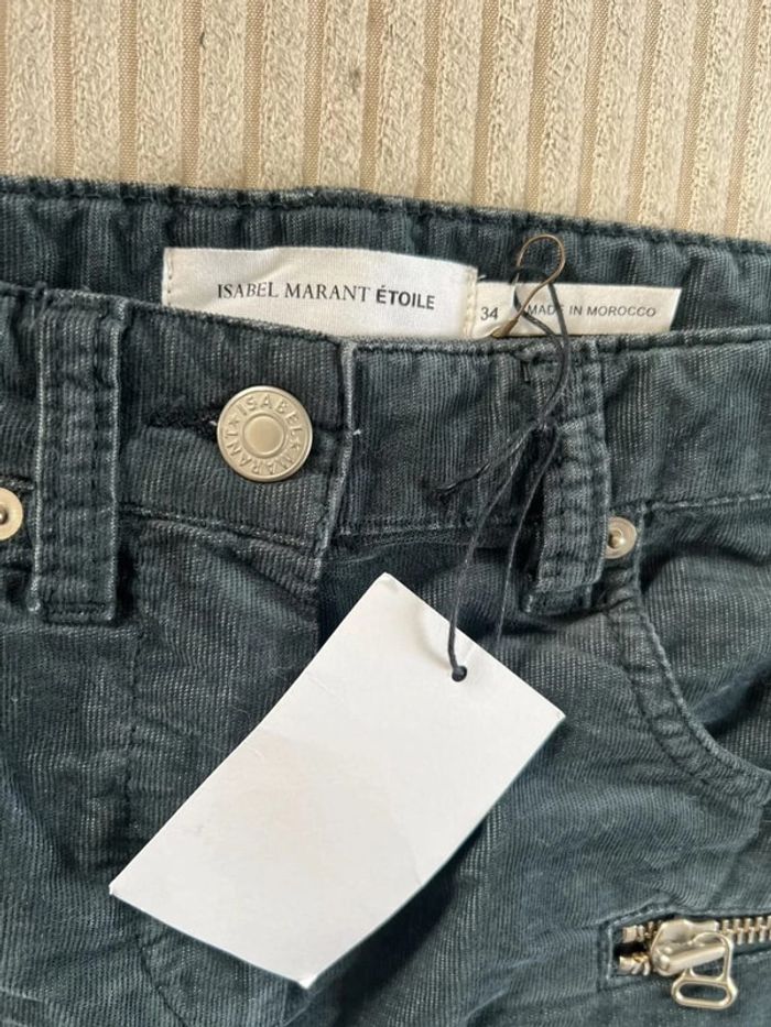 Minijupe Isabel Marant grise - photo numéro 4