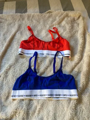 Lot de 2 soutien gorge L Undiz neuf