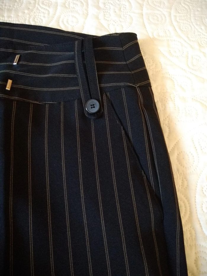 Pantalon large rayé - photo numéro 5