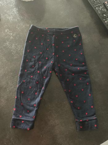 Legging petit bateau doublé