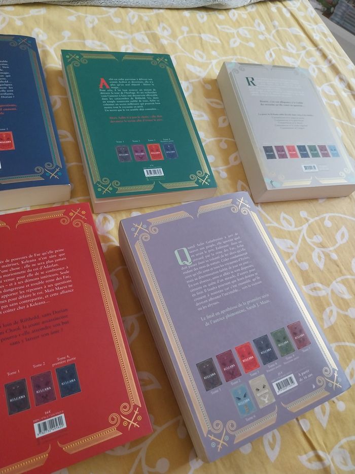 Romans Keleana tomes 0.5 à 4 + 7- Sarah J. Maas La Martinière - photo numéro 8