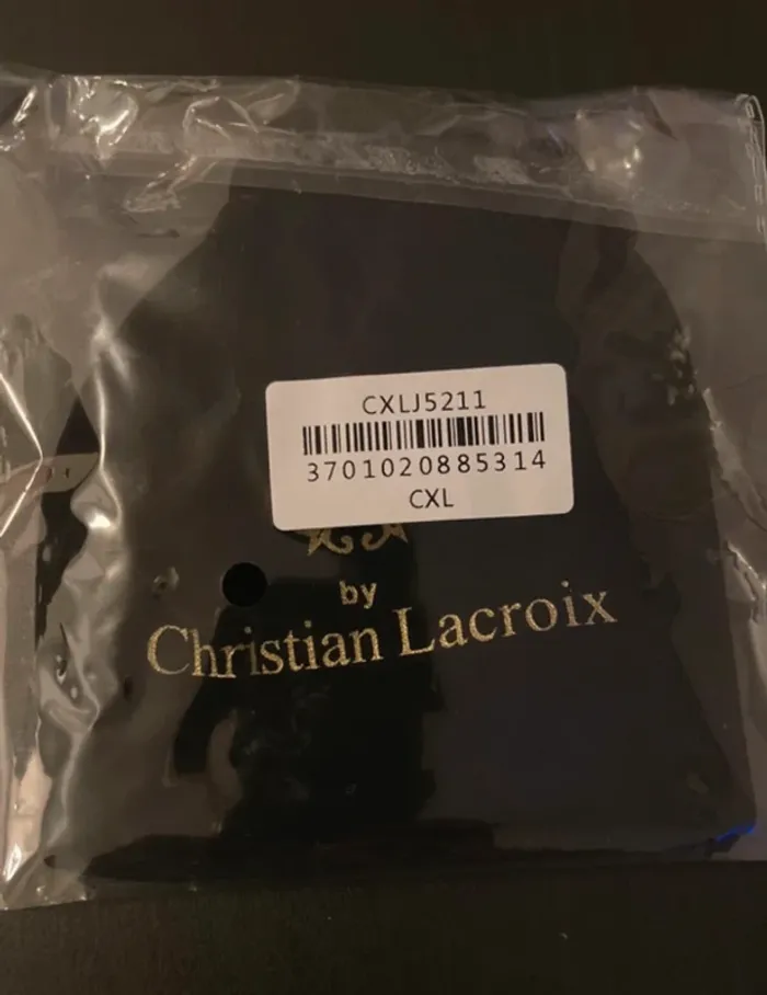 Christian Lacroix bracelet dorée gourmette et perles - photo numéro 8