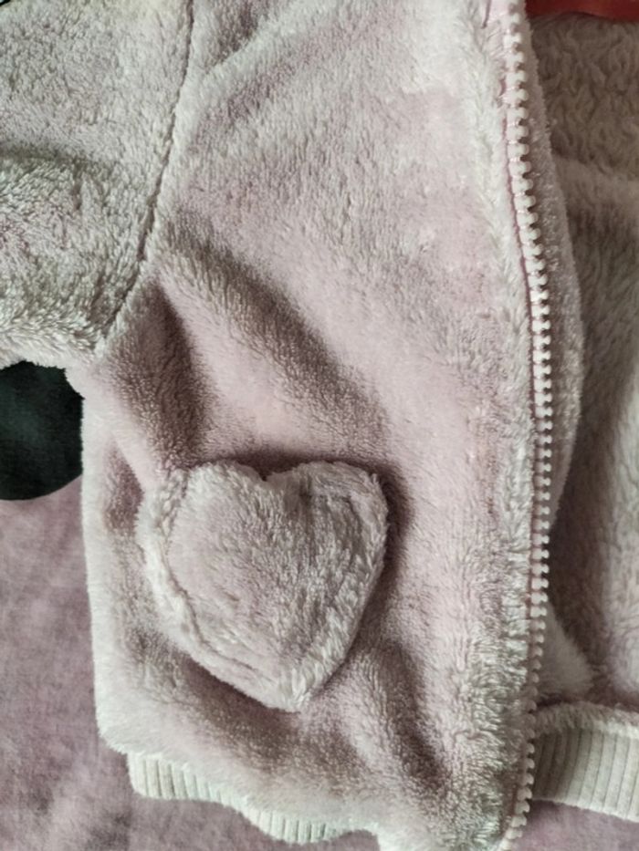 Veste polaire rose - photo numéro 3