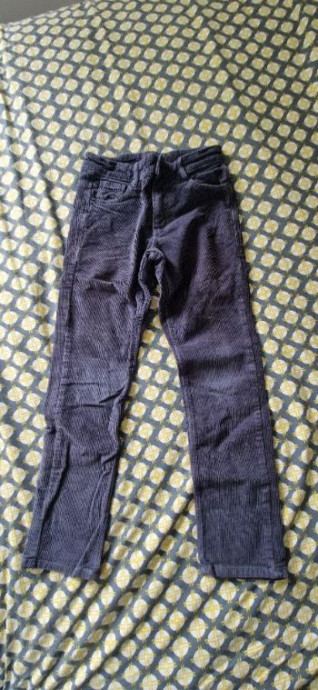 Pantalon type velours