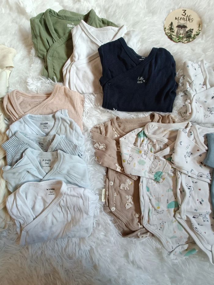 Lot de 17 bodys 3 mois - photo numéro 3