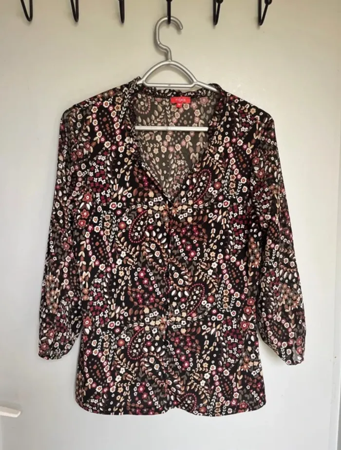Blouse fleurie