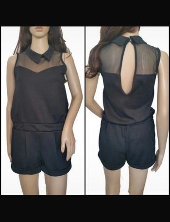 Combishort, col asymétrique Claudine