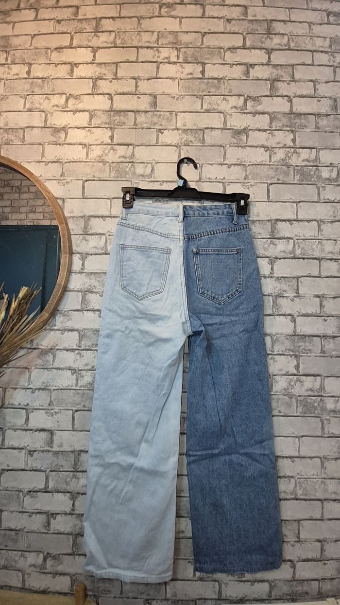 Jean bicolore femme  – Comme neuf - photo numéro 2