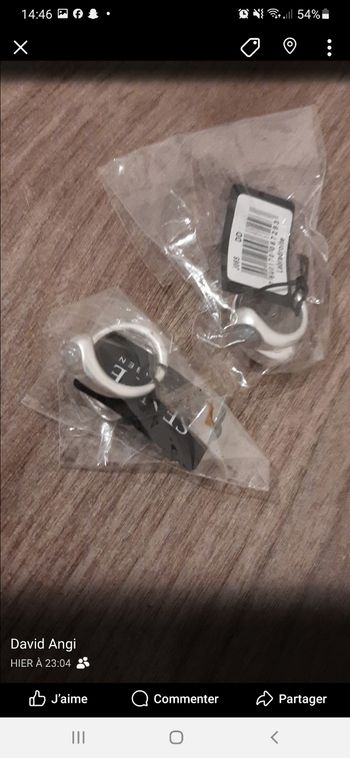 Lot de 2 bague fantaisie pour femme