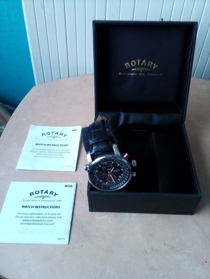 Superbe montre chronographe ROTARY - photo numéro 3