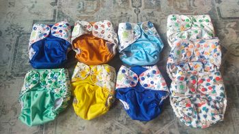 Lot de 9 couches Terre à terre.