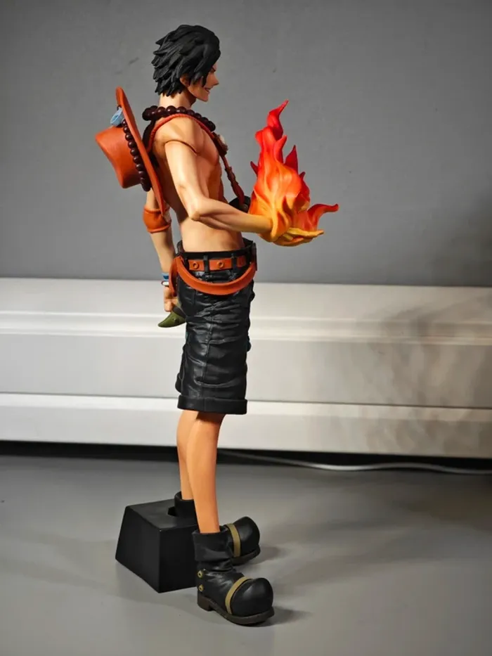 Figurine One Piece : Portgas D Ace Grandista Nero Banpresto 29cm avec boîte - photo numéro 5
