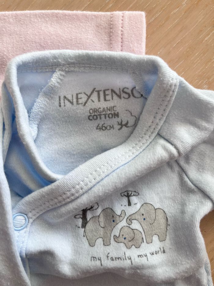 Lot de 2 bodies + 1 pyj naissance - photo numéro 3