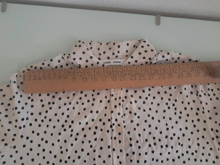 Samsoe samsoe chemise manches courtes blouse T.36/38 - photo numéro 14