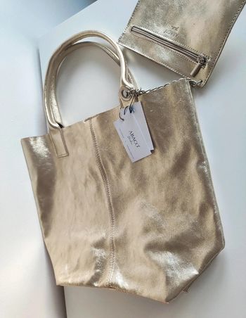 Abaco sac cabas en cuir véritable ! 