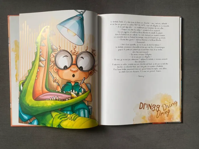 Panique chez le dentiste Anne Clairet editions grenouille - photo numéro 3