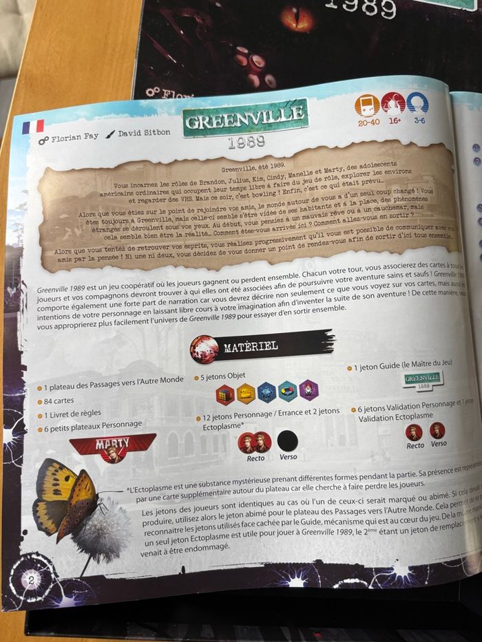 Jeu société Greenville 1989 neuf - photo numéro 3