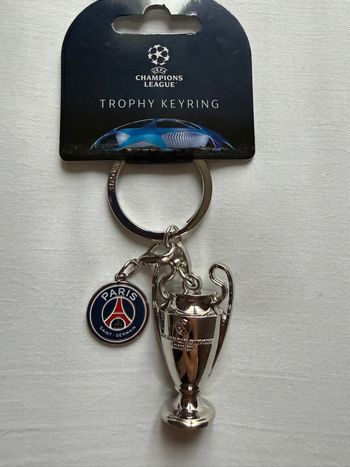 Porte-clés officiel Paris Saint-Germain, édition limitée spéciale Vainqueur de la Ligue des Champions.