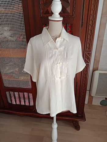 Chemisier manches courtes