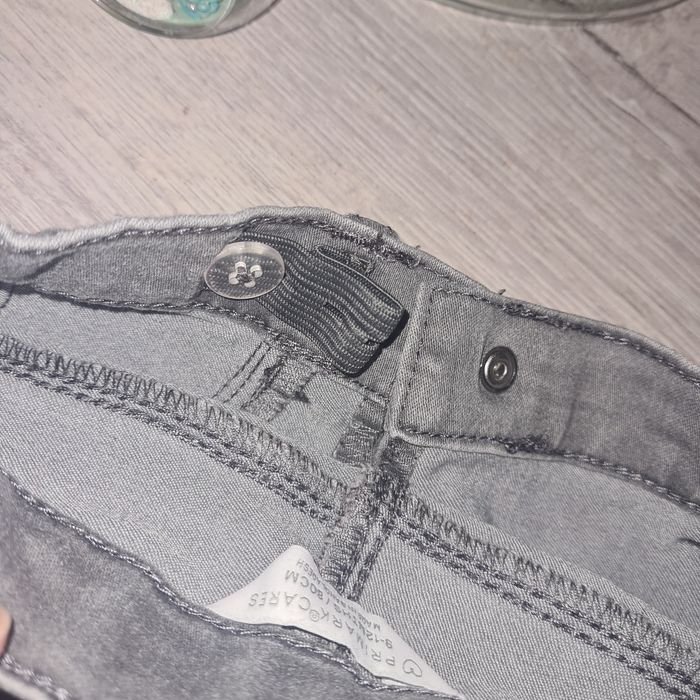 Jean bébé fille primark 9-12 mois gris - photo numéro 6