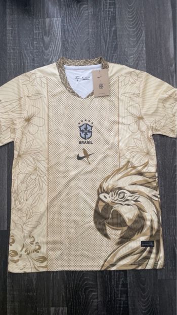Maillot Nike Concept Brésil Doré 