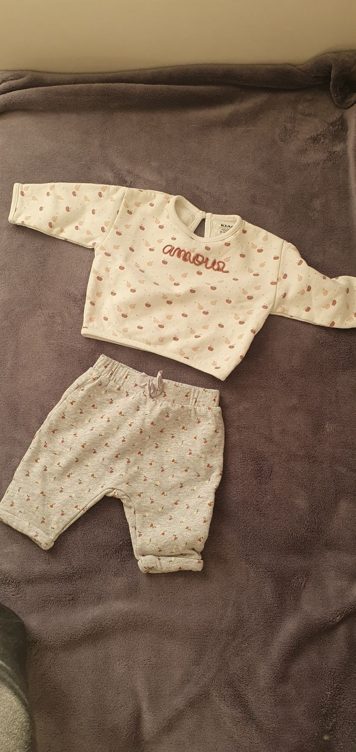 Ensemble molletonné