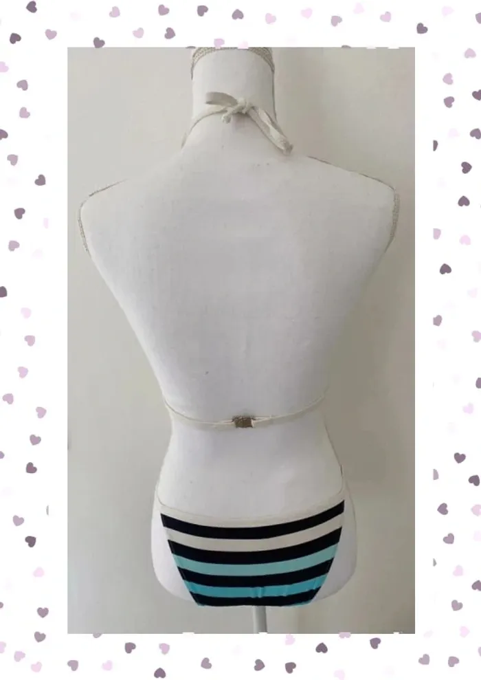Morgan Bikini/Maillot de bain Rayures Couleurs Taille 36/S - photo numéro 6