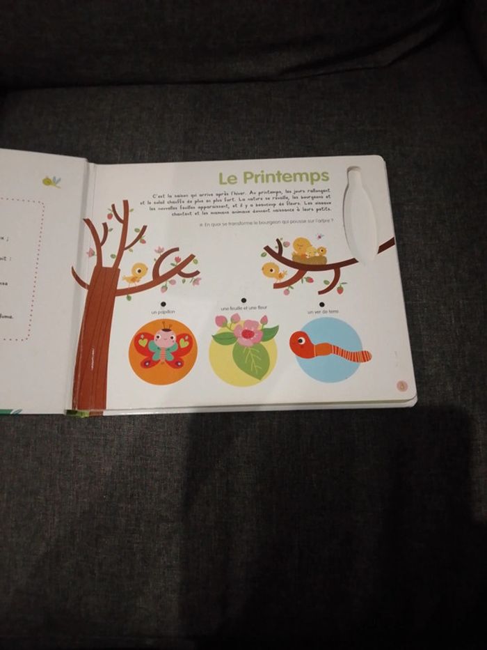 Livre interactif - Les quatre saisons : avec le stylo électronique Bip Pen - photo numéro 3