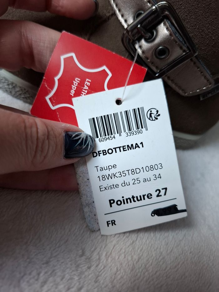 Bottes hiver taille 27 - photo numéro 3