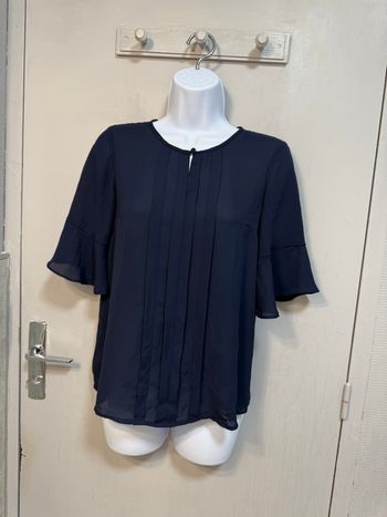 Blouse bleu marine taille 34