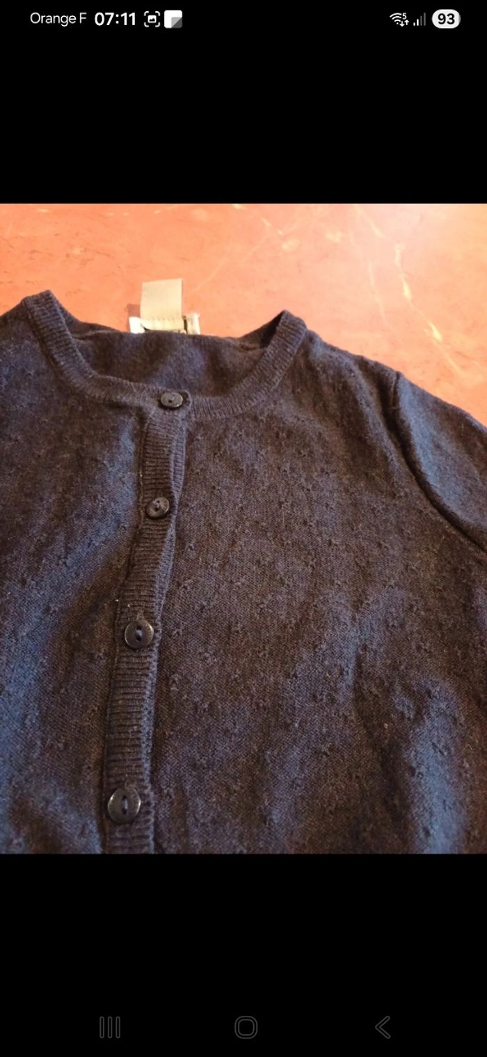 Gilet fille taille 4 ans - photo numéro 2