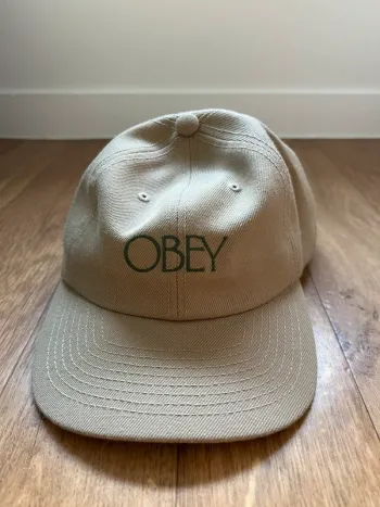 Casquette Obey beige