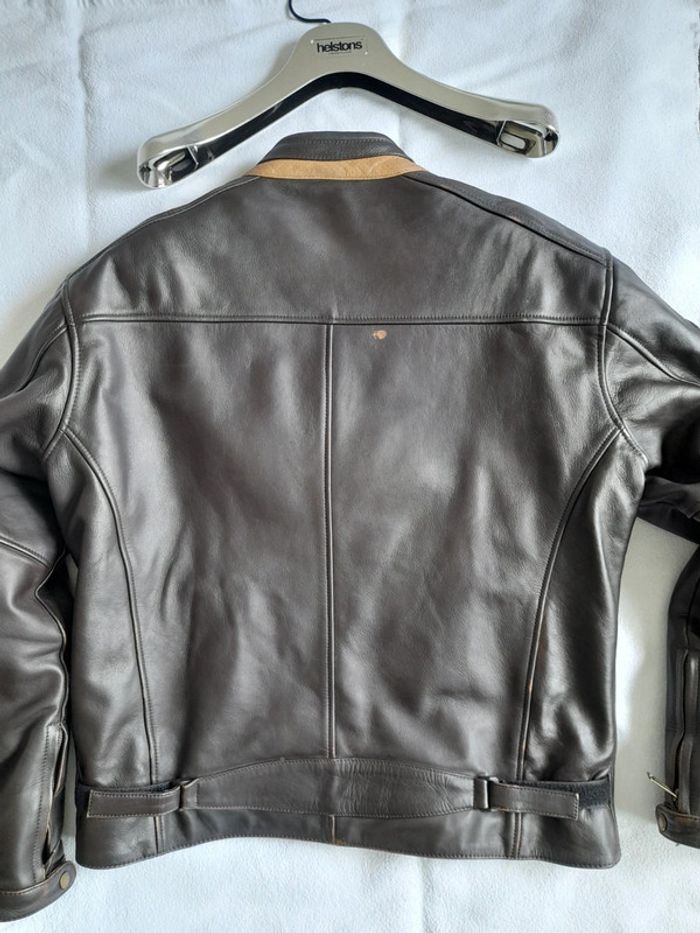 Blouson cuir moto - photo numéro 2