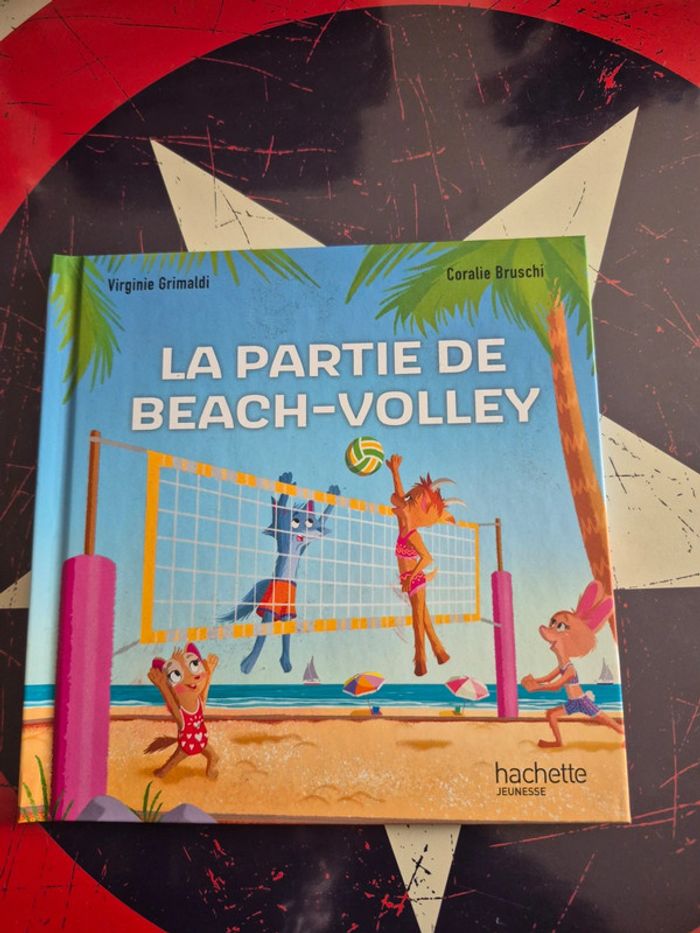 Livre La partie de Beach Volley