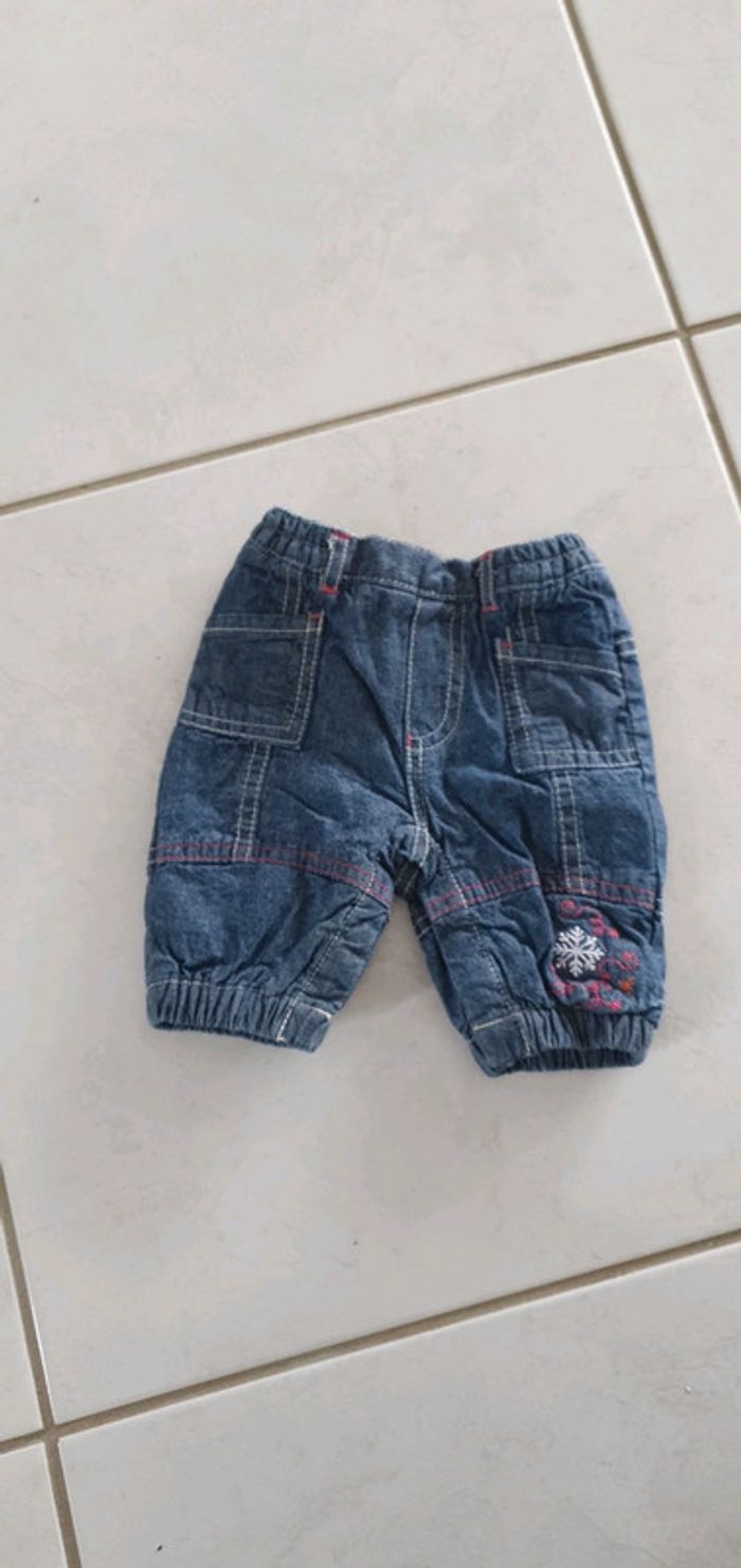 Jean bébé fille 1 mois BBF