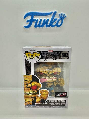 Funko Pop Marvel Venom Venomized The Thing 692 GameStop Exclusive 🇺🇸