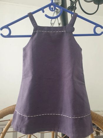 Robe mauve DPAM 12 mois