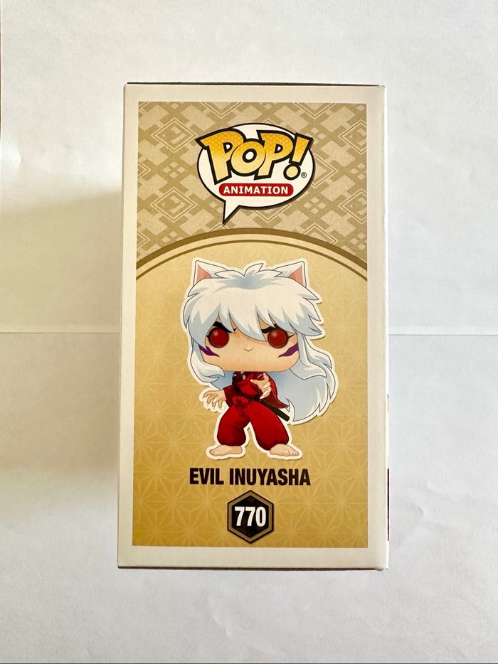 Figurine Funko Pop Evil Inuyasha numéro 770 Inuyasha Hot Topic - photo numéro 4