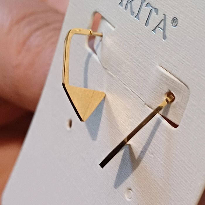 Boucles d'oreilles ikita en acier inoxydable - photo numéro 4