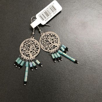 Boucles d'oreilles Rosy