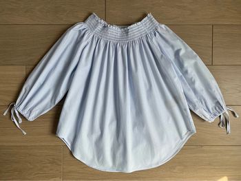 Blouse manches 3/4 à smocks Ikks T-34