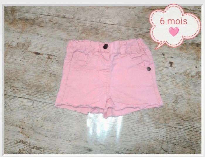 Joli short en jeans été fille 6 mois
