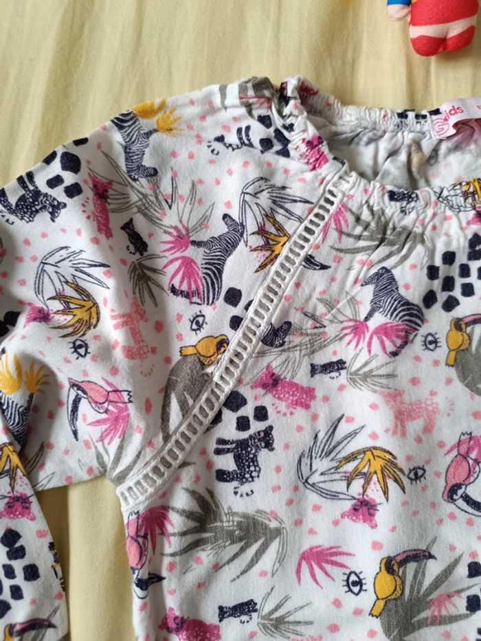 Blouse animaux sauvages Gemo - photo numéro 4