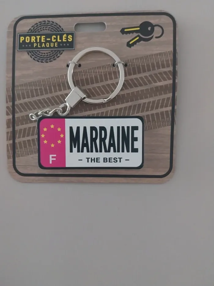 Porte-clefs Marraine